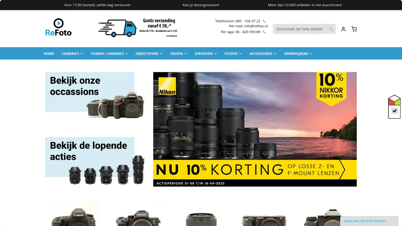 ReFoto - 5 Jaar Continue E-commerce Optimalisatie
